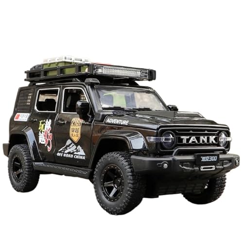 1/24 Für Tank 300 Modifizierte Version Legierung Druckguss Automodell(Black) von RHUIMEI