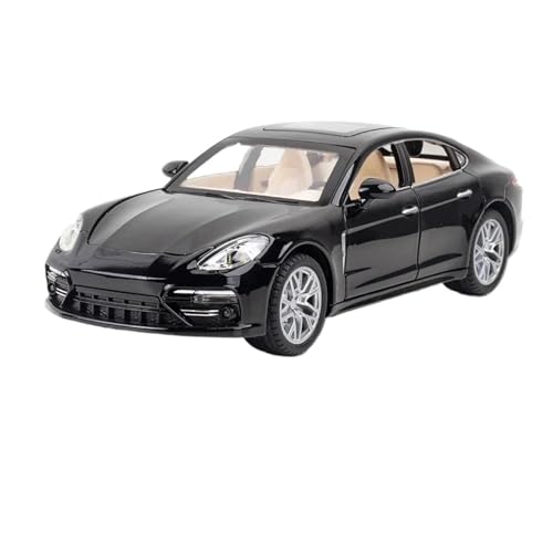 1:24 Fou Palme Metall Druckguss Sportwagen Modell Sammlung Ornamente(Black) von RHUIMEI