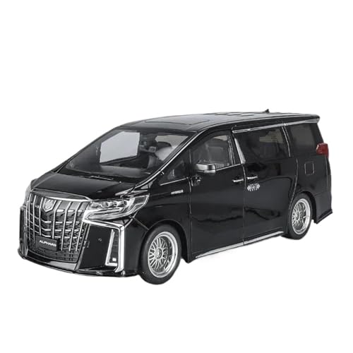 RHUIMEI 1/18 für Alphard MPV Legierung Druckguss Nutzfahrzeugmodell (schwarz) von RHUIMEI