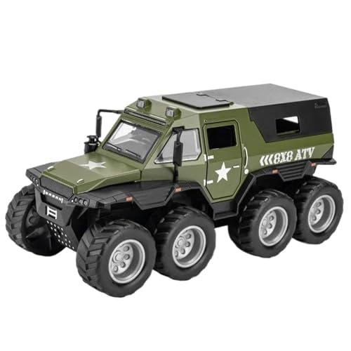 RHUIMEI 1/32 für russische Avtoros Schamane 8 x 8 Legierung Modellauto Simulation Metall Druckguss-Fahrzeug (Orange) von RHUIMEI