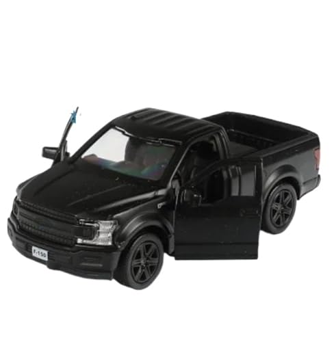 RHUIMEI 1: 36 Für F-150 Raptor Pickup Truck Simulation Metall Druckguss Automodell(Black) von RHUIMEI