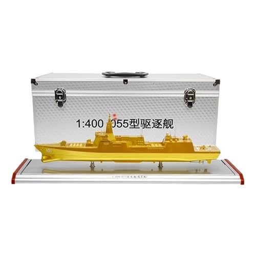 RHUIMEI 1: 400 Für 055 Lenkwaffenzerstörer Legierung Modell(Gold) von RHUIMEI