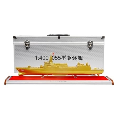 RHUIMEI 1: 400 Für 055 Lenkwaffenzerstörer Legierung Modell(Red) von RHUIMEI