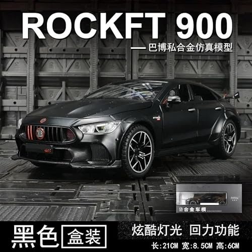 1:24 Für Rocket 900 Legierung Druckguss Automodell Simulation Mit Sound Und Licht Pullback-Kollektion(Pink) von RHUIMEI