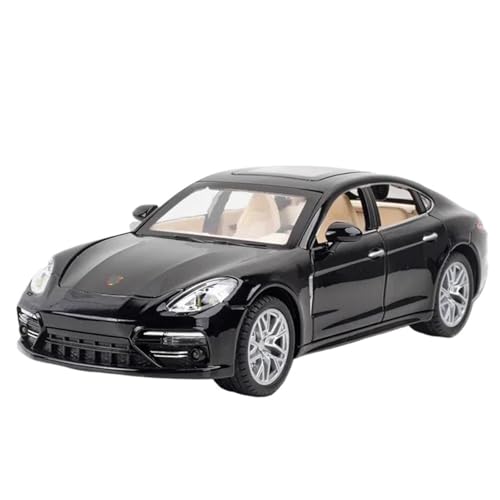 1:24 Für Panamera Alloy Druckguss-Sportwagenmodell(Black) von RHUIMEI