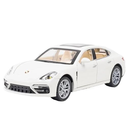 1:24 Für Panamera Alloy Druckguss-Sportwagenmodell(White) von RHUIMEI