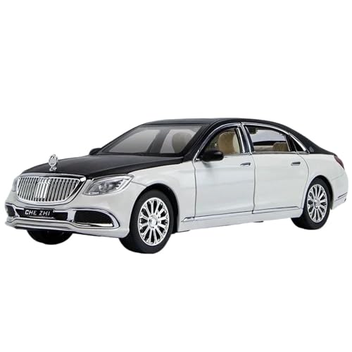 1:24 Für S600 Metalldruckguss-Automodell(White) von RHUIMEI