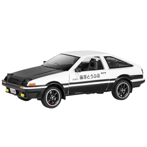 1:24 Für AE86-Legierungsdruckguss-Fahrzeugform(White) von RHUIMEI