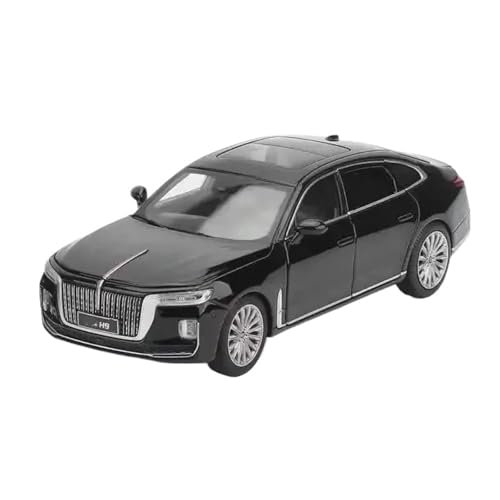 1:24 Für H9 Metallic Legierung Automodell(Black) von RHUIMEI