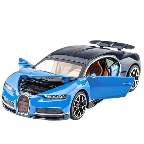 1:32 Für Chiron Roadster Legierung Druckguss Automodell(Blue) von RHUIMEI