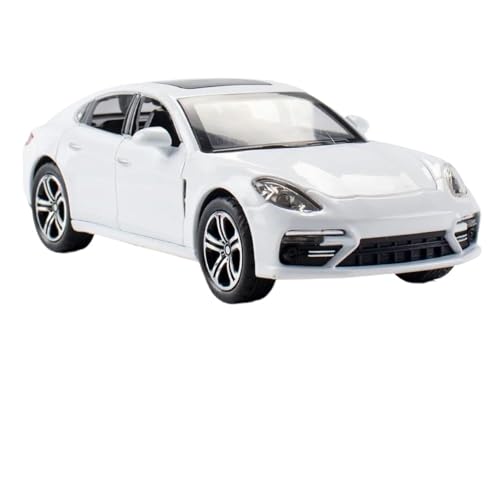 RHUIMEI 1:32 Für Panamera Alloy Druckguss-Sportwagenmodell(White) von RHUIMEI
