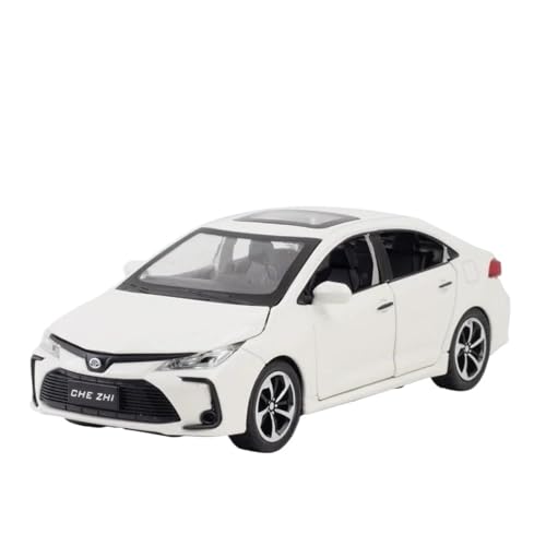 RHUIMEI 1:32 für Corolla-Legierungs-Automodelle (weiß) von RHUIMEI