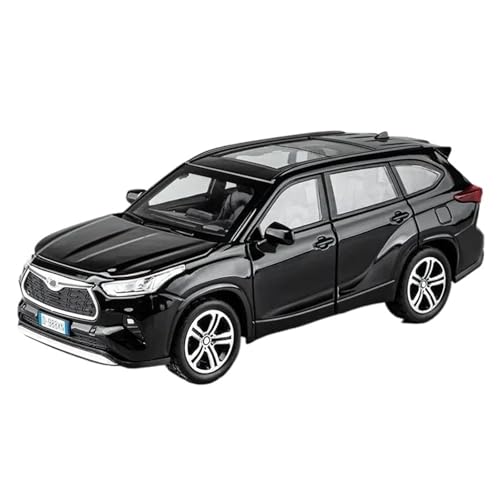RHUIMEI 1:32 für Highlander-Alu-Geländewagen-Modell (schwarz) von RHUIMEI