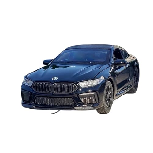 1:32 Für M8 Supercar Legierung Druckguss Auto Modell Sound Und Licht Sammlerstücke(Black) von RHUIMEI