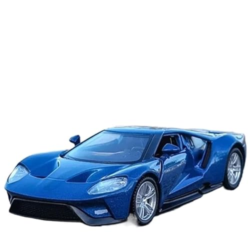 RHUIMEI 1:36 Für GT Sportwagen Druckguss Metall Automodell(Blue) von RHUIMEI