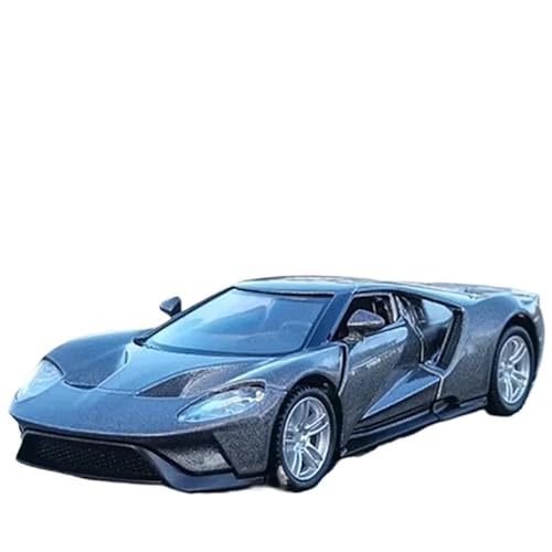 RHUIMEI 1:36 Für GT Sportwagen Druckguss Metall Automodell(Silver) von RHUIMEI