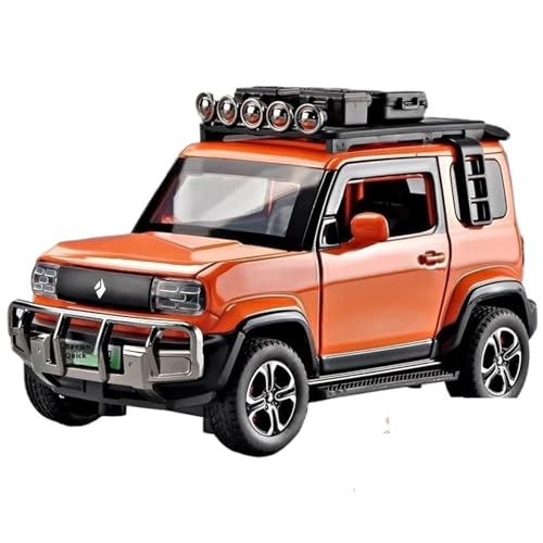 1:24 for Baojun Yep SUV Alloy New Energy Vehicle Druckgussmodell(Orange) von RHUIMEI