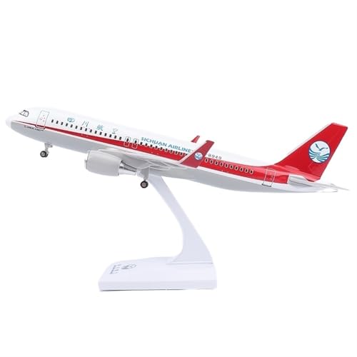 RHUIMEI Flugzeugmodell A320 Airbus Simulierte Passagierflugzeug-Modellsammlung Mit Fahrwerkslichtern Und Schallwellen-Gedenkornamenten Exquisite RHUIMEI Flugzeugmodell A320 Airbus Simulierte Passagierflugzeug-Modellsammlung Mit Fahrwerkslichtern Und Schallwellen-Gedenkornamenten Exquisite von RHUIMEI