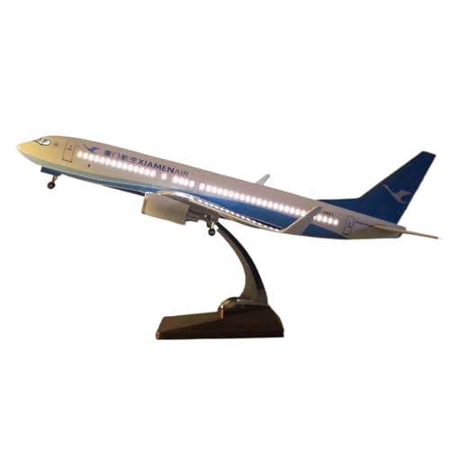 RHUIMEI Für 47 cm große Xiamen Airlines 737-800 Flugzeugmodell, Simulation, Passagierflugzeug, Modell-Kollektion, Ornamente mit Rädern und Lichtern, exquisit RHUIMEI Für 47 cm große Xiamen Airlines 737-800 Flugzeugmodell, Simulation, Passagierflugzeug, Modell-Kollektion, Ornamente mit Rädern und Lichtern, exquisit von RHUIMEI