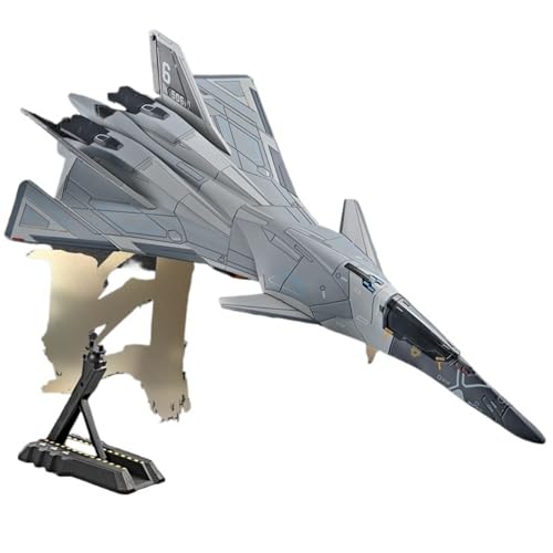 RHUIMEI Für Xuannv Aerospace Fighter Alloy Fighter Modell (Chrom) von RHUIMEI