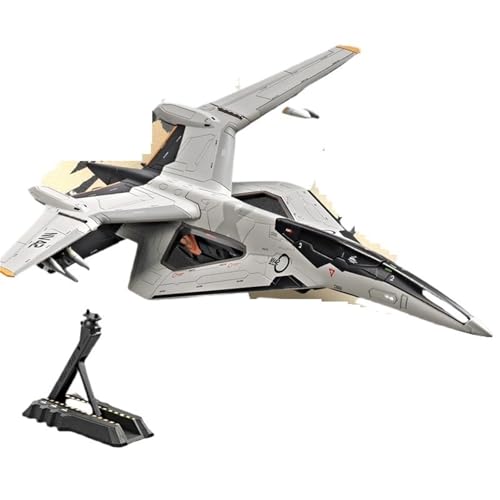 RHUIMEI Für Xuannv Aerospace Fighter Alloy Fighter Modell (weiß) von RHUIMEI