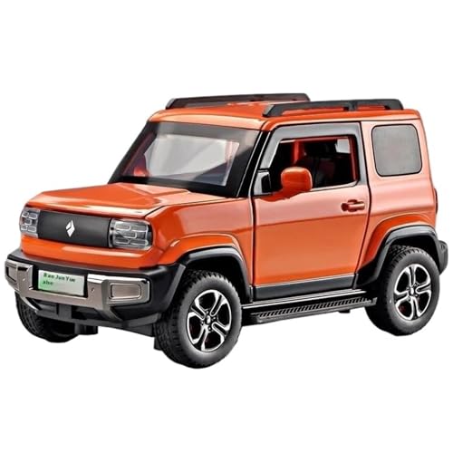 1:24 for Baojun Yep SUV Alloy New Energy Vehicle Druckgussmodell(Orange1) von RHUIMEI