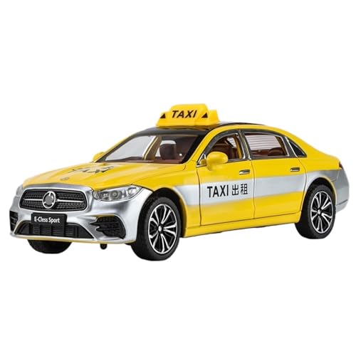 RHUIMEI Zu Vermieten: Simulationsautomodell E300L Aus Legierung Im Maßstab 1/24 Ornamentsammlung Exquisite(Yellow) von RHUIMEI