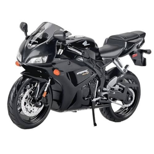 RHUIMEI for 1/12 CBR1000RR Legierung Motorrad Modell Lenkung Multi-Funktion Kinder Metall Spielzeug Sammlung Ornamente Exquisite(Black) von RHUIMEI