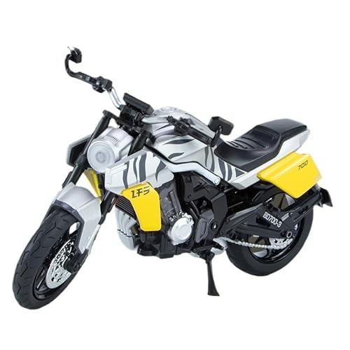 RHUIMEI for 1/12 LFS700 Simulation Legierung Lokomotive Lenkung Schock Motorrad Modell Spielzeug Kinder Sammlung Ornamente Exquisite(Yellow) von RHUIMEI