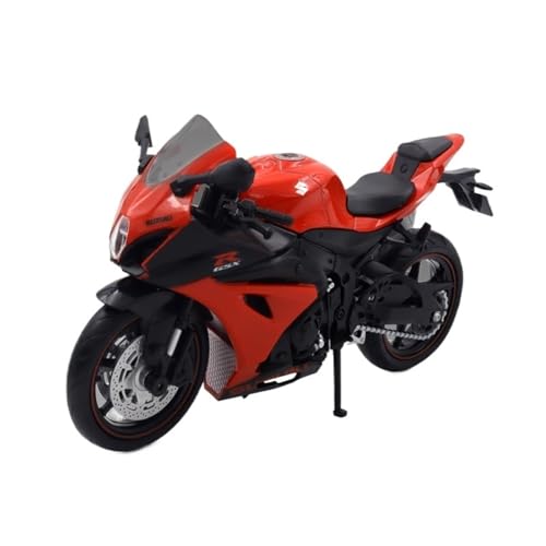 RHUIMEI for 1/12 Pedal Legierung Motorrad Modell Lenkung Multi-Funktion Kinder Metall Spielzeug Sammlung Ornamente Exquisite(Red) von RHUIMEI