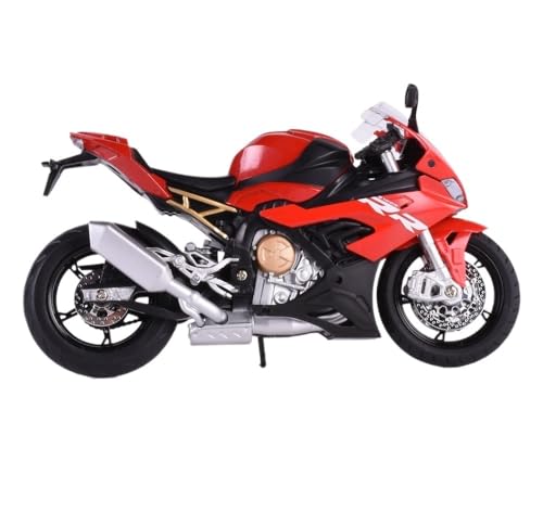 RHUIMEI for 1/12 S1000RR Legierung Motorrad Modell Lenkung Multi-Funktion Kinder Metall Spielzeug Sammlung Ornamente Exquisite(Red) von RHUIMEI