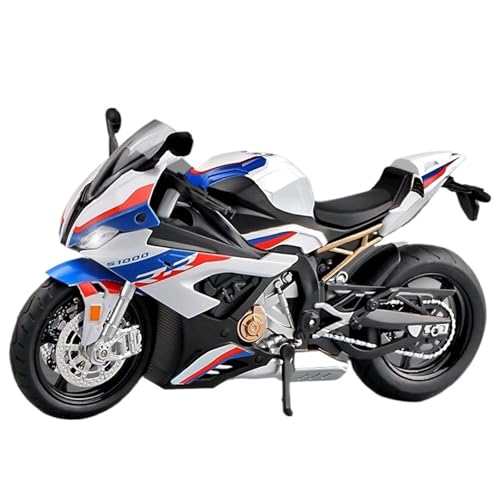 RHUIMEI for 1/12 S1000RR Legierung Motorrad Modell Lenkung Multi-Funktion Kinder Metall Spielzeug Sammlung Ornamente Exquisite von RHUIMEI