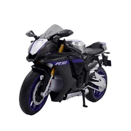 RHUIMEI for 1/12 YZF-Rim Legierung Motorrad Modell Lenkung Multi-Funktion Kinder Metall Spielzeug Sammlung Ornamente Exquisite(Gray) von RHUIMEI