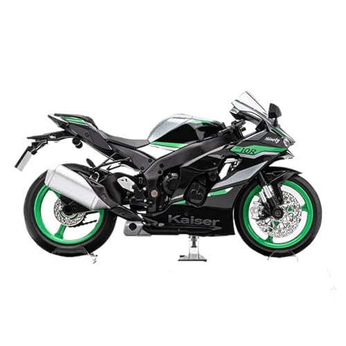 RHUIMEI for 1/12 ZX-10R Legierung Motorrad Modell Lenkung Multi-Funktion Kinder Metall Spielzeug Sammlung Ornamente Exquisite(Gray) von RHUIMEI