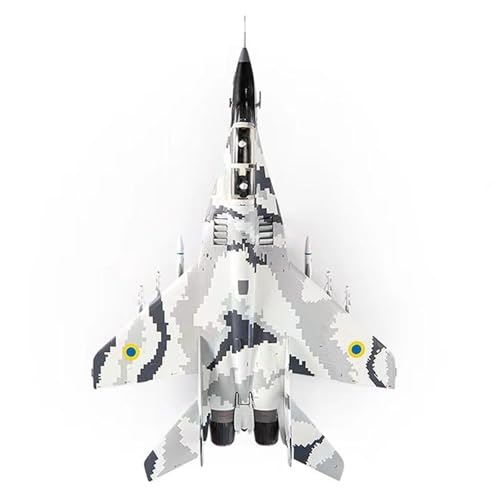 RHUIMEI for 1/72 Legierung Flugzeuge Ukrainische Luftwaffe MIG-29 MIG-29UB Metall Fertige Statische Modell Sammeln Ornament Exquisite von RHUIMEI