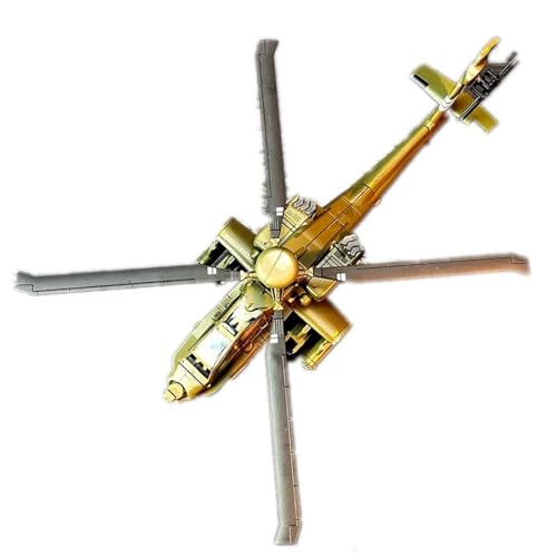 RHUIMEI for 1/72 Legierung Hubschrauber Modell Apache Hubschrauber Gunship Rotorcraft Metall Fertig Statische Modell Sammlung Ornamente Exquisite von RHUIMEI