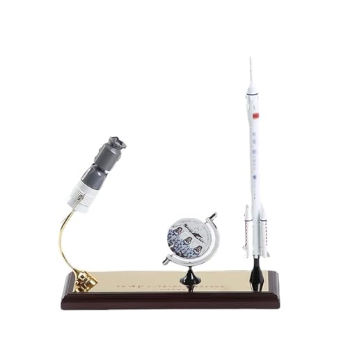 RHUIMEI for 1/80 Metallraummodell Ornament Shenzhou 12 Und Shenzhou Kombination Solid Model Raketenmodell Exquisite von RHUIMEI