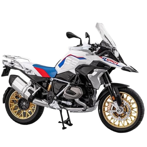 RHUIMEI for 1/9 R1250GS Waterbird ADV Motorrad Legierung Simulation Motorrad Modell Hand-Made Spielzeug Auto Sammlung Ornamente Exquisite von RHUIMEI