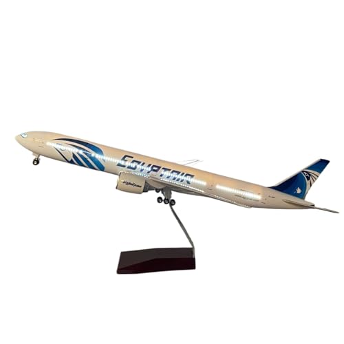 RHUIMEI for 47 cm Großes EgyptAir 777-Flugzeugmodell Mit Rädern Und Lichtern Ägypten 777 Simulierte Passagierflugzeug-Modellsammlung Ornamente Exquisite RHUIMEI for 47 cm Großes EgyptAir 777-Flugzeugmodell Mit Rädern Und Lichtern Ägypten 777 Simulierte Passagierflugzeug-Modellsammlung Ornamente Exquisite von RHUIMEI