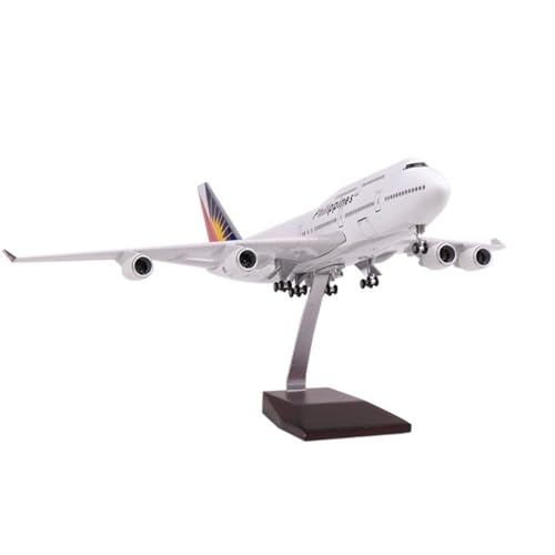 RHUIMEI for 47 cm Großes Philippinisches Flugzeugmodell Mit Rädern Und Lichtern 747 Civil Aviation Aircraft Simulation 747-400 Collection Ornaments Exquisite RHUIMEI for 47 cm Großes Philippinisches Flugzeugmodell Mit Rädern Und Lichtern 747 Civil Aviation Aircraft Simulation 747-400 Collection Ornaments Exquisite von RHUIMEI