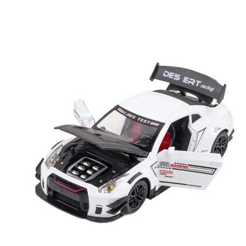 1:24 for GTR-r35 Roadster Legierung Modell Sammeln Trims(White) von RHUIMEI