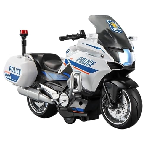 for 1/10 State Guest Iron Rider Polizei Legierung Motorrad Modell Lenkung Multi-Funktion Kinder Metall Spielzeug Sammlung Ornamente Exquisite for 1/10 State Guest Iron Rider Polizei Legierung Motorrad Modell Lenkung Multi-Funktion Kinder Metall Spielzeug Sammlung Ornamente Exquisite von RHUIMEI