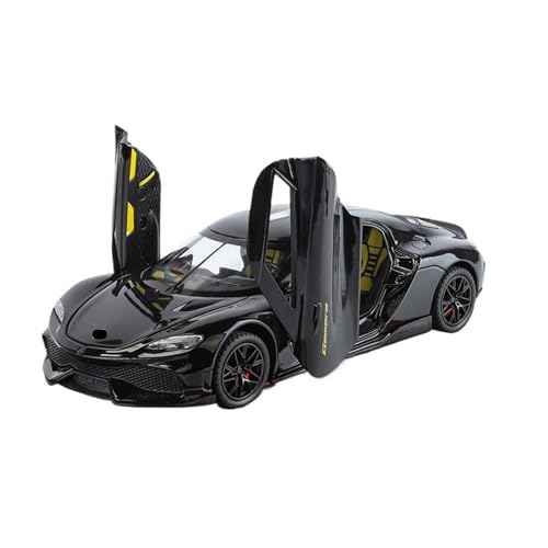 for 1/24 Seger Gemini Legierungsautomodell EIN Pullback-Spielzeugsportwagen Mit Ton- Und Lichteffekten EIN Simuliertes Fahrzeug Und EIN Sammelbares Dekorationsobjekt Exquisite(Black) von RHUIMEI