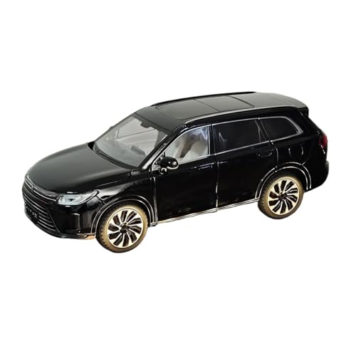 for 1:24 Sailis Asked The World M7 Automodell Ornamente Legierung Simulation Ornamente Spielzeugauto Geländewagen Automodelle Exquisite(Black) von RHUIMEI