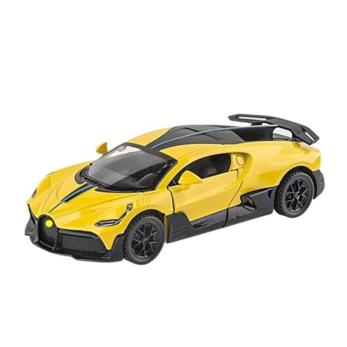 for 1:32 Sportwagenmodell EIN Simuliertes Spielzeugauto Aus Legierung EIN Modell Ausstellungsstück for Die Sammlung Exquisite(Yellow) von RHUIMEI