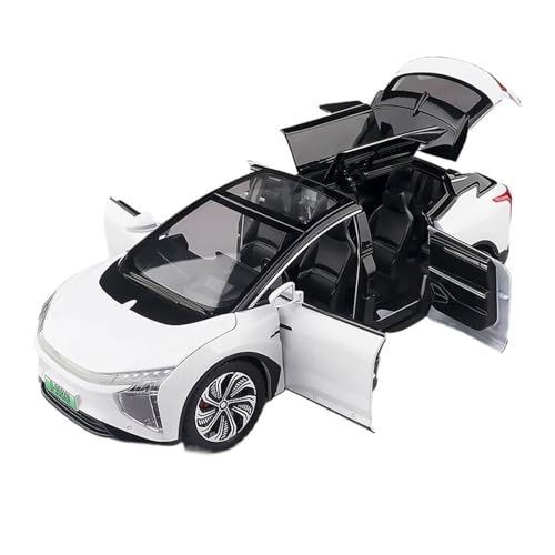 for Das Automodell HiPhi X Im Maßstab 1:22 Eine Große Spielzeuglimousine Aus Legierung Die Neufahrzeuge Simuliert Und for Sammeln Und Ausstellen Geeignet Ist Exquisite(White) von RHUIMEI