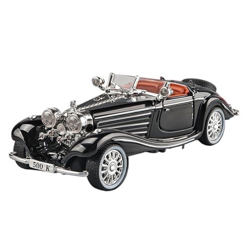for Großes 500K-Modellauto Aus Simulierter Legierung EIN Spielzeugautomodell EIN Klassisches Und Nostalgisches Oldtimer Das for Sammeln Und Ausstellen Geeignet Ist Exquisite(Black) von RHUIMEI