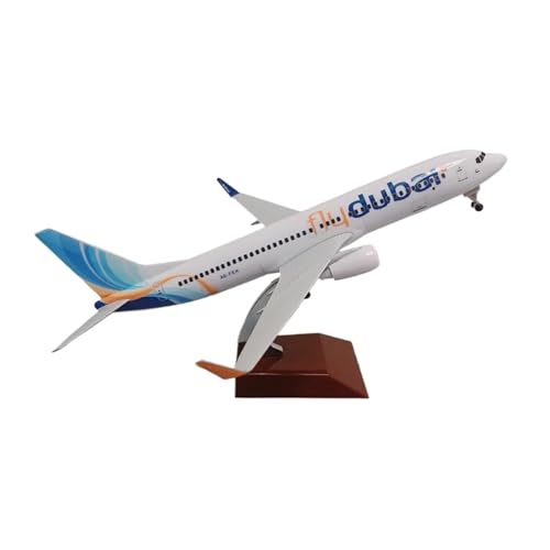 Für Dubai Airlines B737 Diecast Flugzeug Modell 737-800 20 cm Legierung Metall Air Fly Flugzeug W Räder von RIBONI