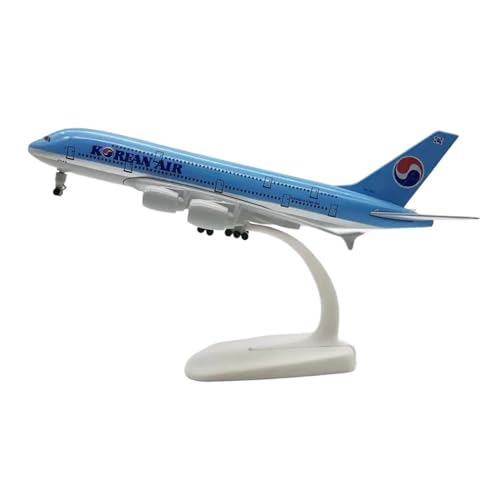 Für Korea Korean AIR Airbus A380 20 cm Legierung Metall Airways Flugzeug Modell Diecast Air Flugzeug Modell Flugzeug W Räder von RIBONI