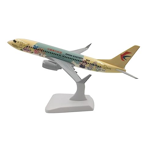 RIBONI Für Pan Am Boeing 747 Flugzeugmodell, Druckguss-Metallflugzeug, B747 18–20 cm Flugzeugmodell (Color : China B737) von RIBONI